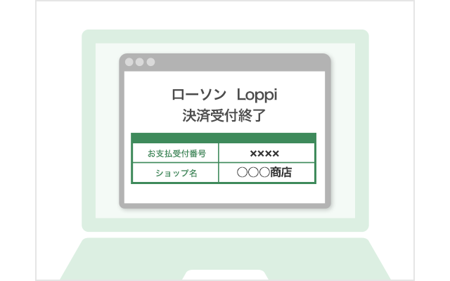 ローソン　Loppi決済受付終了