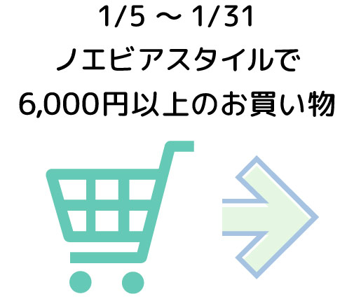 2026年1月5日～1月31日 6,000円以上のお買い物