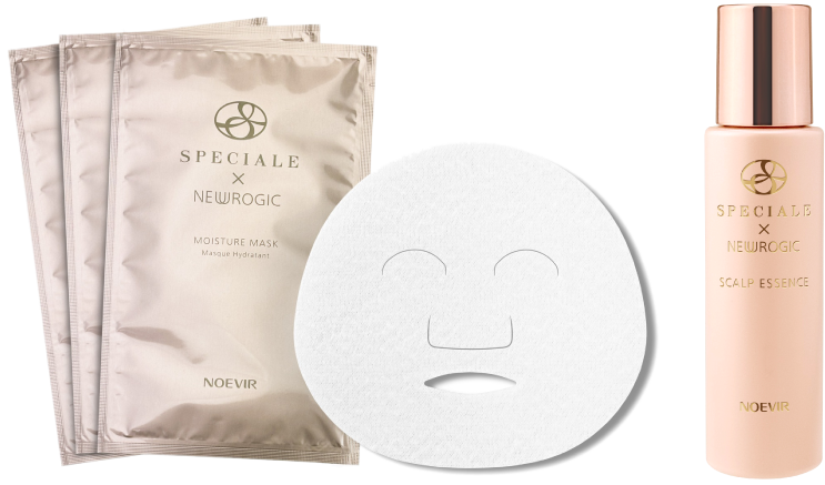 スペチアーレ×ニューロジック モイスチュアマスク、スペチアーレ×ニューロジック スカルプエッセンス